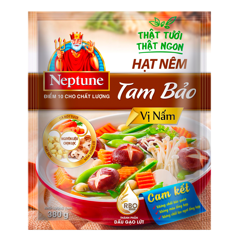 Neptune Tam Bao Bouillon Granules - Mushroom Flavor