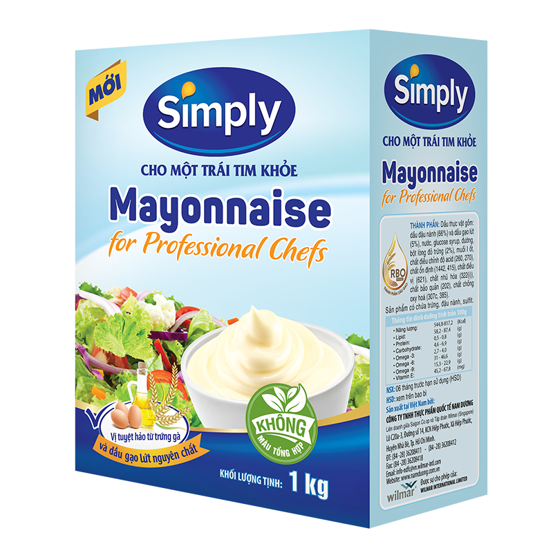Mayonnaise Simply For Professional Chefs