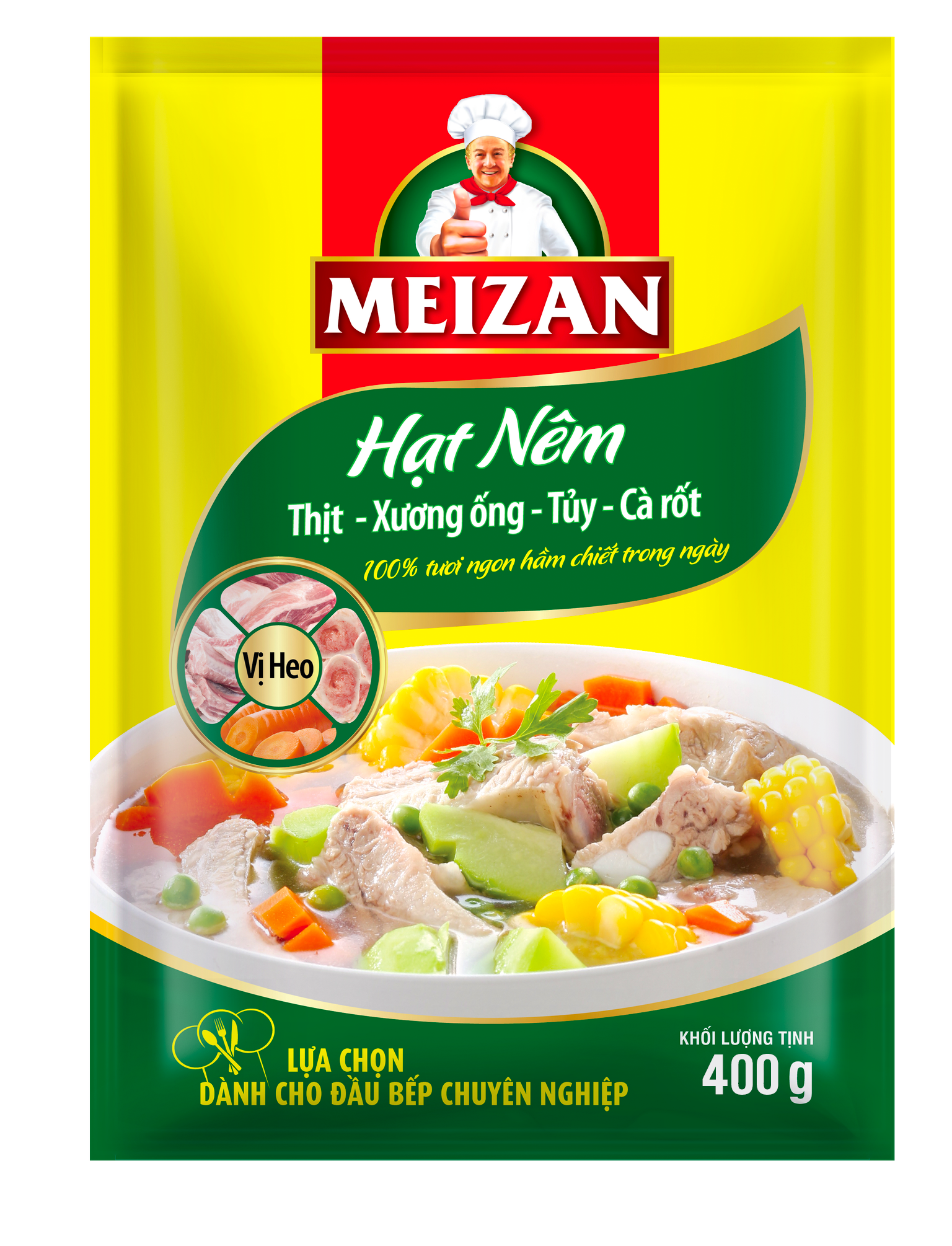 Meizan Bouillon Granules – Pork Flavor